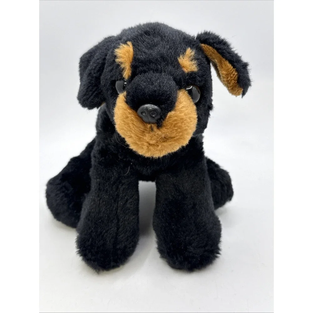 Aurora SOFT BLACK & TAN ROTTWEILER DOG 8
